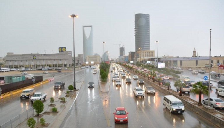 أمطار بالمملكة العربية السعودية - أرشيفية
