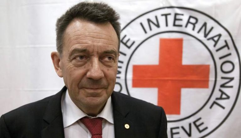 رئيس اللجنة الدولية للصليب الأحمر بيتر ماورير