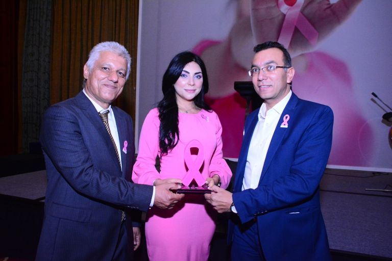 جانب من حفل إطلاق مبادرة "ذراعي خط أحمر"