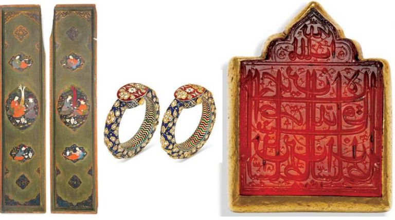 مجموعة من المقتنيات المنتظر عرضها في مزاد كريستيز