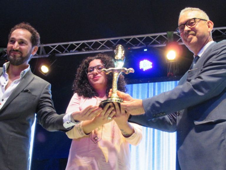 الملصق الدعائي لمهرجان الناظور السينمائي