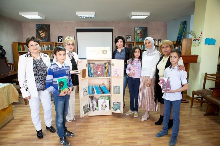 مؤسسة كلمات تتبرع بألف كتاب في أرمينيا