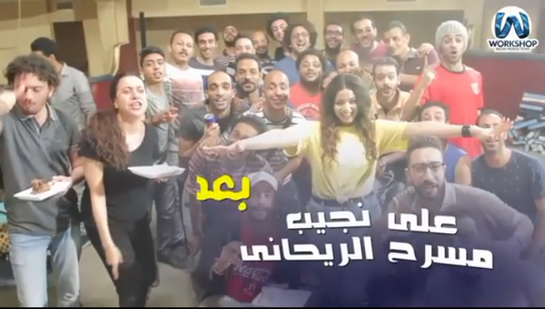 الممثل الكوميدي المصري أشرف عبدالباقي - صورة أرشيفية