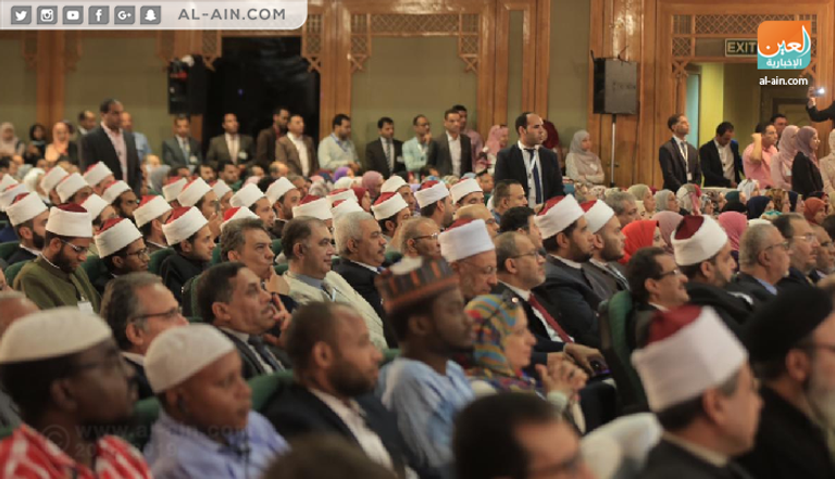 جانب من الندوة الدولية "الإسلام والغرب" التي نظمها الأزهر الشريف ومجلس حكماء المسلمين جانب من أعمال ندوة "الإسلام والغرب" بحضور شيخ الأزهر