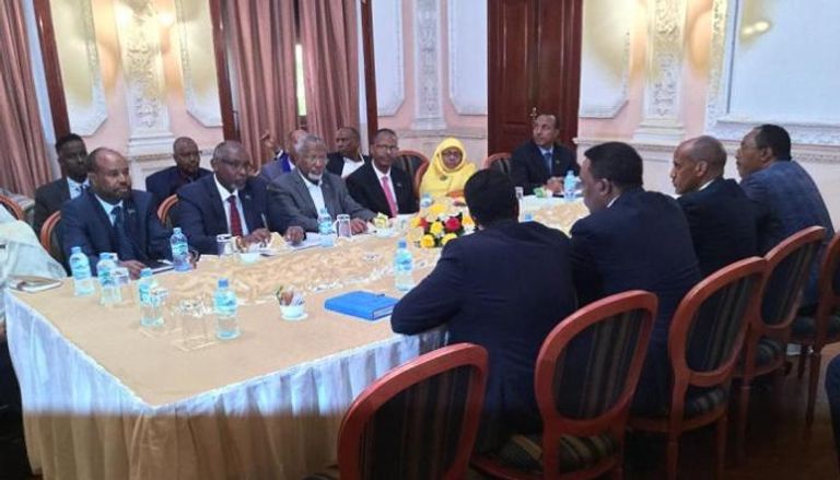 وفدا مفاوضات السلام بين الحكومة الإثيوبية وجبهة تحرير أوجادين