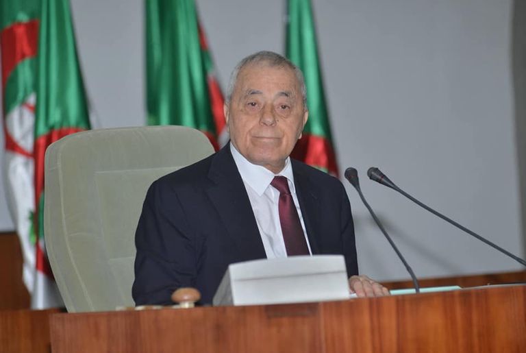 رئيس البرلمان الجزائري المقال السعيد بوحجة