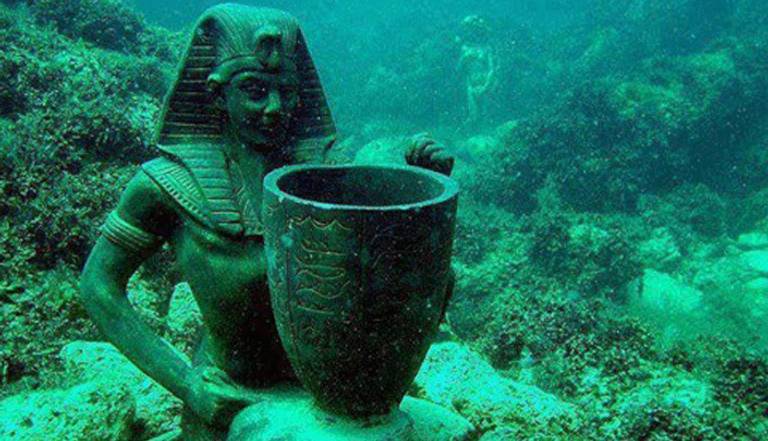 الآثار الغارقة في معرض بالولايات المتحدة الأمريكية