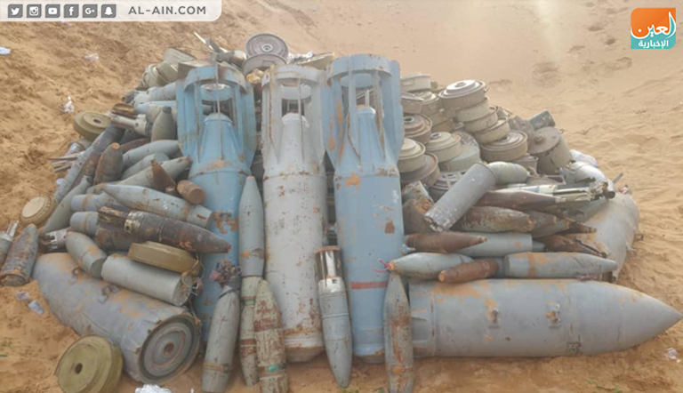 الجيش اليمني ينتزع أكثر من 1000 لغم حوثي في صعدة الجيش اليمني ينتزع أكثر من 1000 لغم حوثي في صعدة