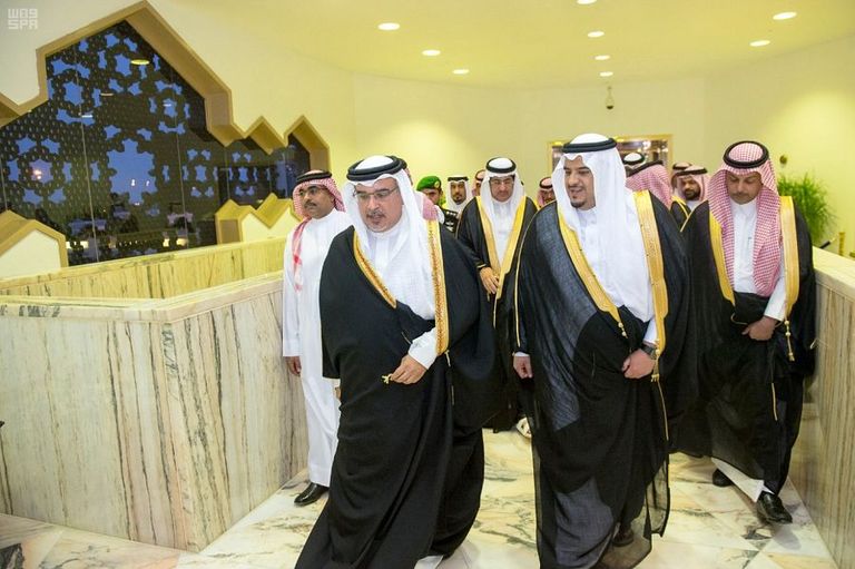 ولي عهد البحرين يصل الرياض