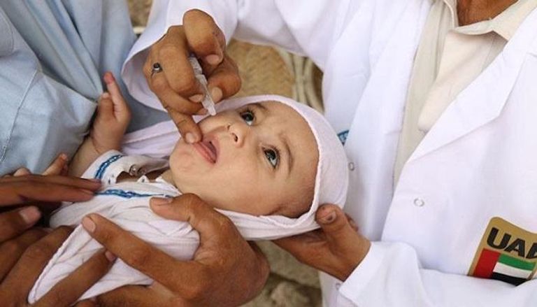 حملة الإمارات للتطعيم ضد مرض شلل الأطفال في باكستان