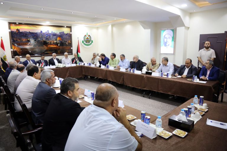 اجتماع وفد المخابرات المصرية مع فصائل فلسطينية بغزة