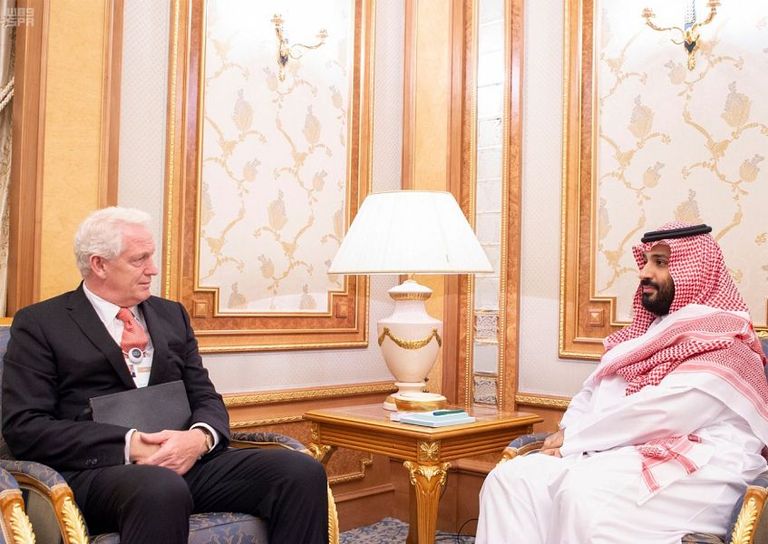 محمد بن سلمان يلتقي عددا من رؤساء الصناديق السيادية والشركات العالمية