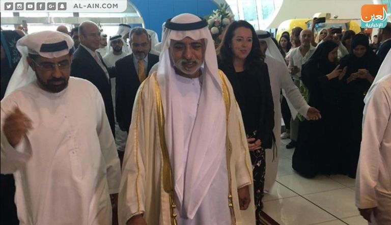 الشيخ نهيان بن مبارك آل نهيان يفتتح معرض أبوظبي للمجوهرات والساعات