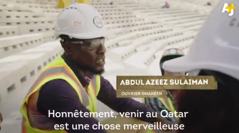 مجلة فرنسية تندد بتقرير قطري مضلل تناول أوضاع العمال الأجانب