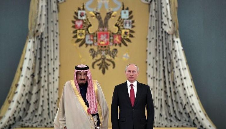 خادم الحرمين الشريفين الملك سلمان بن عبدالعزيز والرئيس بوتين - أرشيفية 