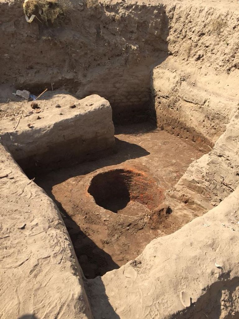 اكتشاف مقصورة الملك رمسيس الثاني كاملةً بمنطقة المطرية