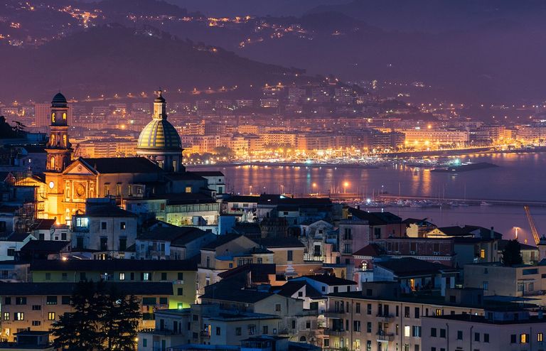 مدينة ساليرنو الإيطالية - أرشيفية