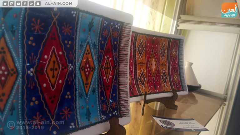 حرفة ألوان الزجاج على السيراميك في الجزائر