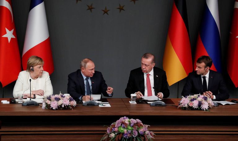 اجتماع رباعي بشأن سوريا في إسطنبول