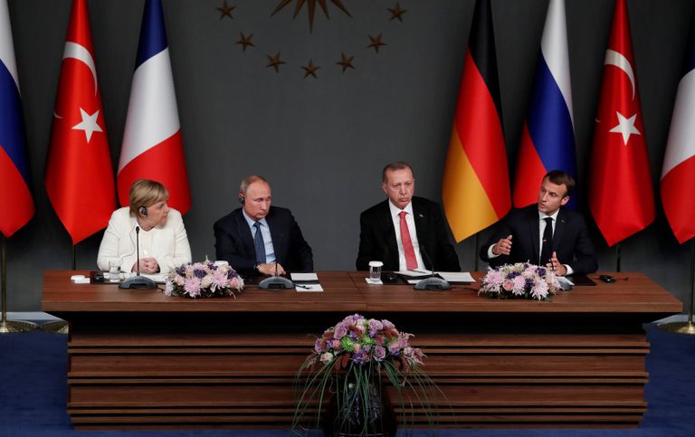 اجتماع رباعي بشأن سوريا في إسطنبول