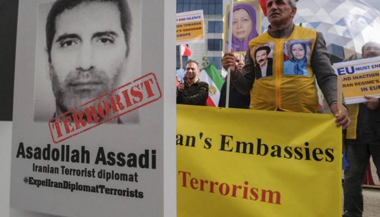 مظاهرات ضد إرهاب إيران في أوروبا