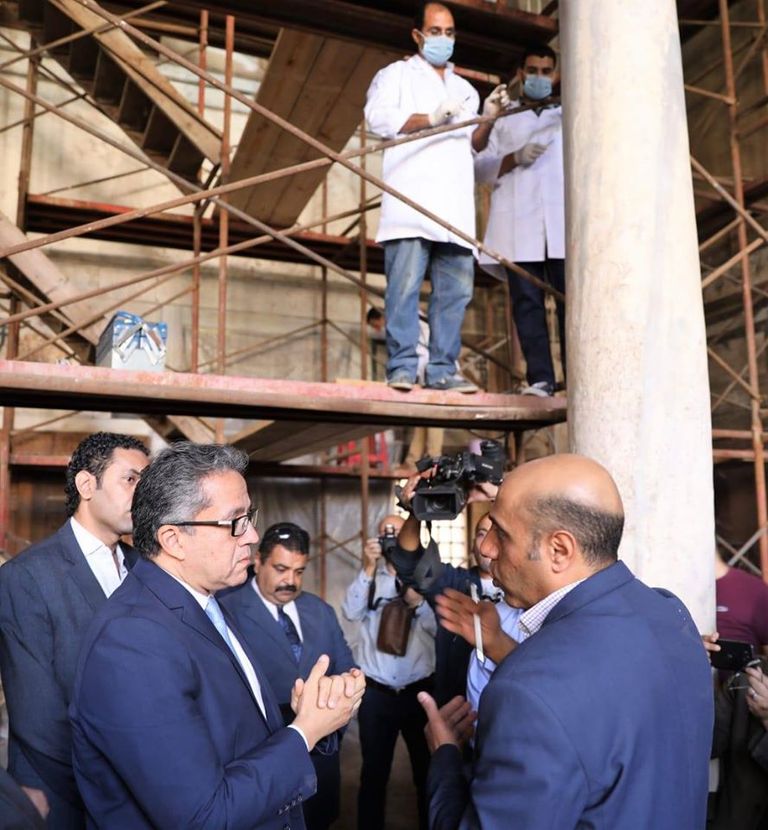 مشروع ترميم مسجد الطنبغا المارداني بالدرب الأحمر