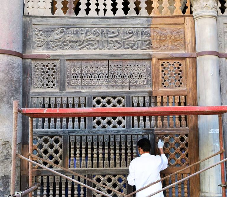مشروع ترميم مسجد الطنبغا المارداني بالدرب الأحمر