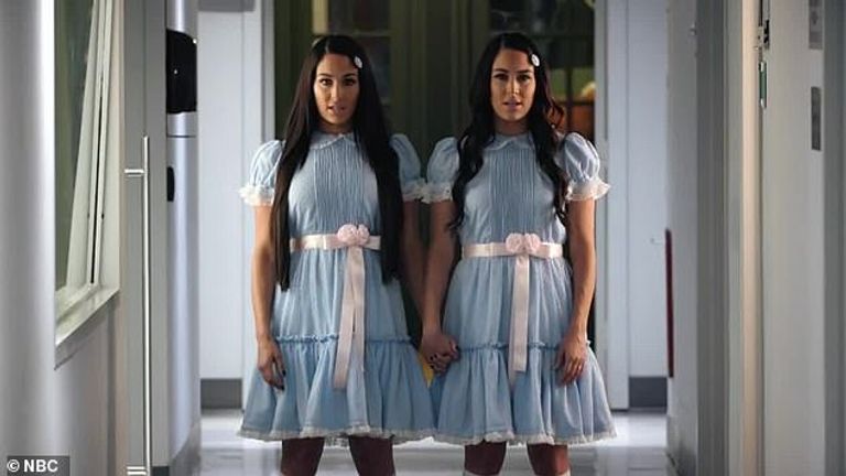 مارثا هانت في زي الهالوين الخاص بها