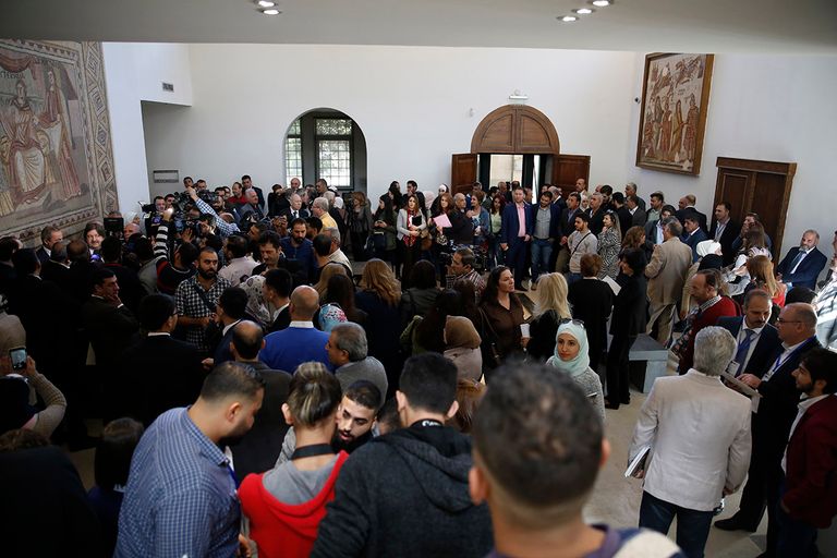 افتتاح المتحف الوطني بدمشق بعد إغلاقه 7 سنوات