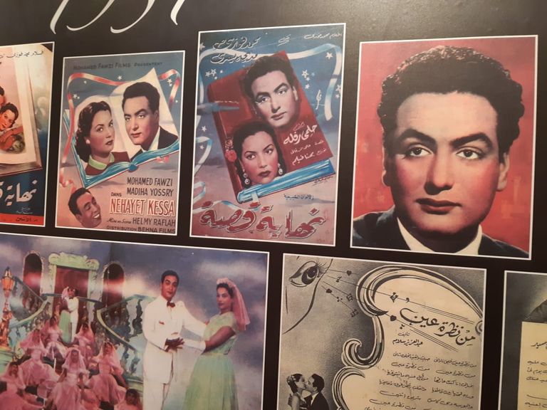 المخرج سمير سيف وفتحي عبدالوهاب رئيس الصندوق