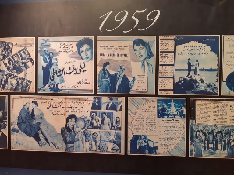 المخرج سمير سيف وفتحي عبدالوهاب رئيس الصندوق