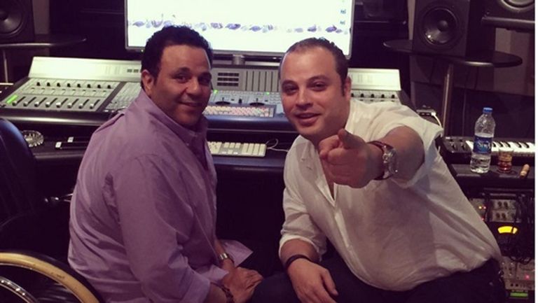 الفنانان المصريان تامر عبدالمنعم ومحمد فؤاد - صورة أرشيفية