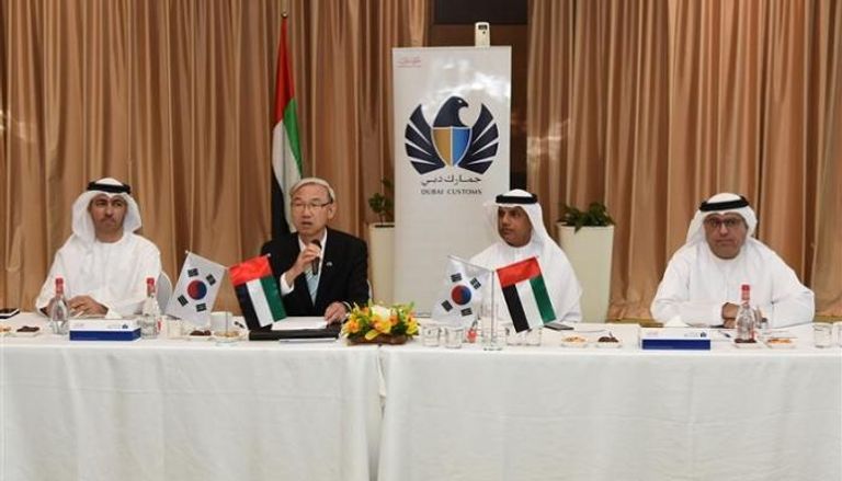 اجتماع بين جمارك دبي ووفد كوريا الجنوبية