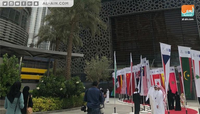 الاستعداد للحفل الختامي للدورة الثالثة من تحدي القراءة العربي في دبي