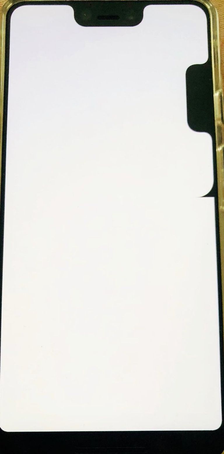 خلل كبير في شاشة بيكسل 3 XL