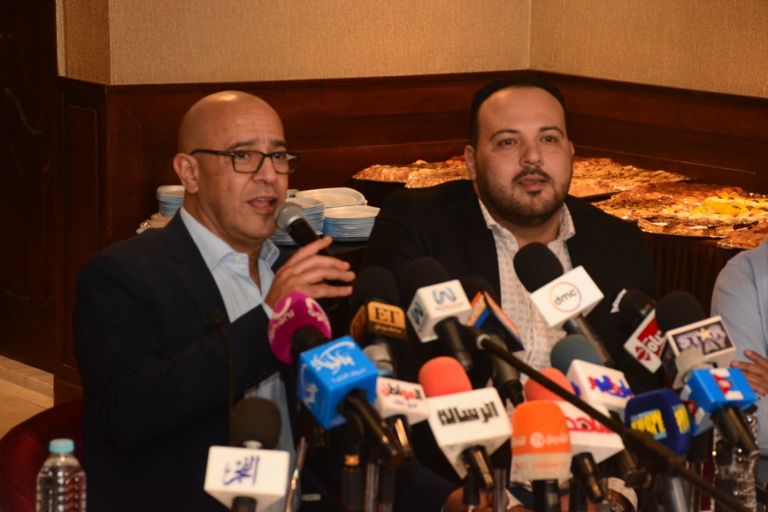 نجوم مسرحية جريمة في المعادي