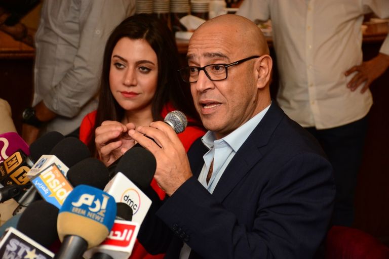 نجوم مسرحية جريمة في المعادي