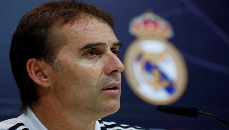 جولين لوبيتيجي مدرب ريال مدريد سانتياجو سولاري مدرب ريال مدريد