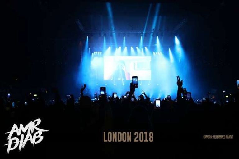 عمرو دياب في لندن 