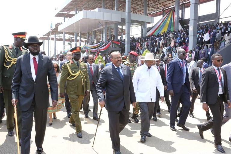 احتفالات السلام في جنوب السودان