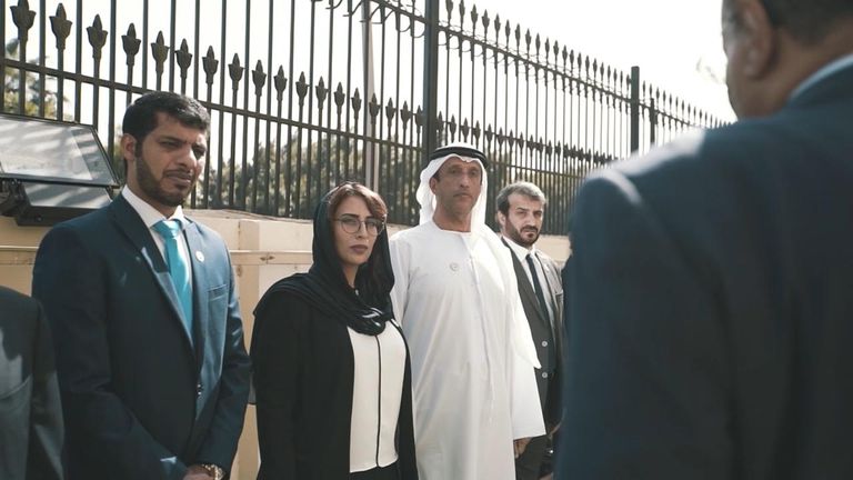 سفارة الإمارات بالقاهرة تحتفل بيوم العلم