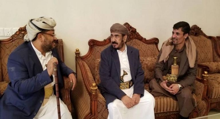 جانب من مؤتمر قبائل صنعاء لدعم التحالف والشرعية ضد انقلاب الحوثي