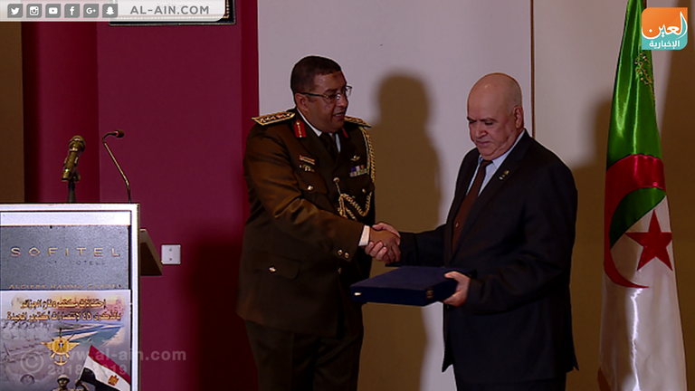 سفارة مصر بالجزائر تحتفل بذكرى انتصارات أكتوبر سفير مصر والمحلق العسكري وحرماهما بالجزائر