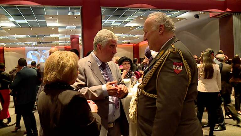 احتفال مكتب الدفاع في السفارة المصرية بالجزائر بذكرى انتصارات أكتوبر المجيدة سفير مصر والمحلق العسكري وحرماهما بالجزائر