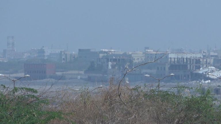 الأحياء الغربية لمدينة الحديدة