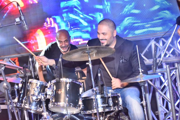 المطرب رامي عياش في حفل الإسكندرية