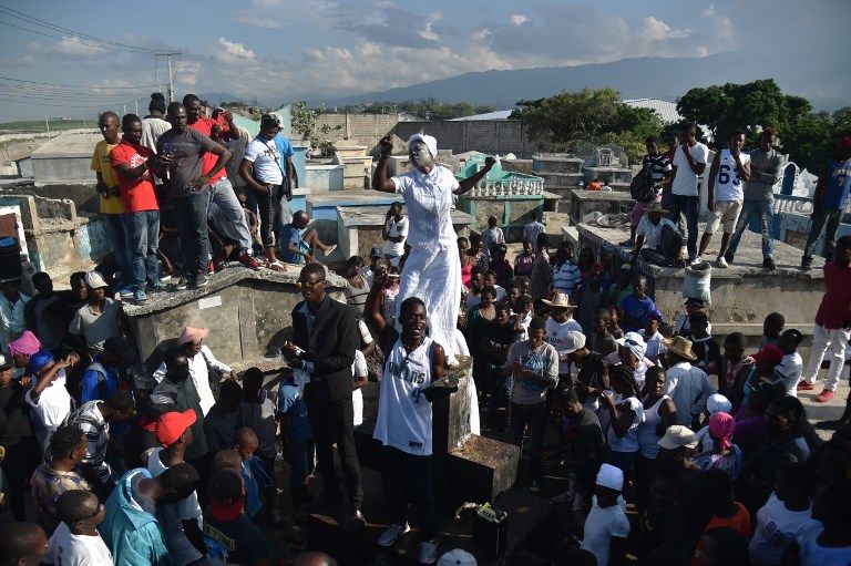 احتفال سكان هايتي بعيد الهالوين