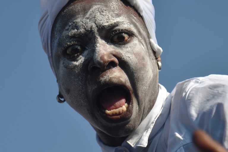 احتفال سكان هايتي بعيد الهالوين