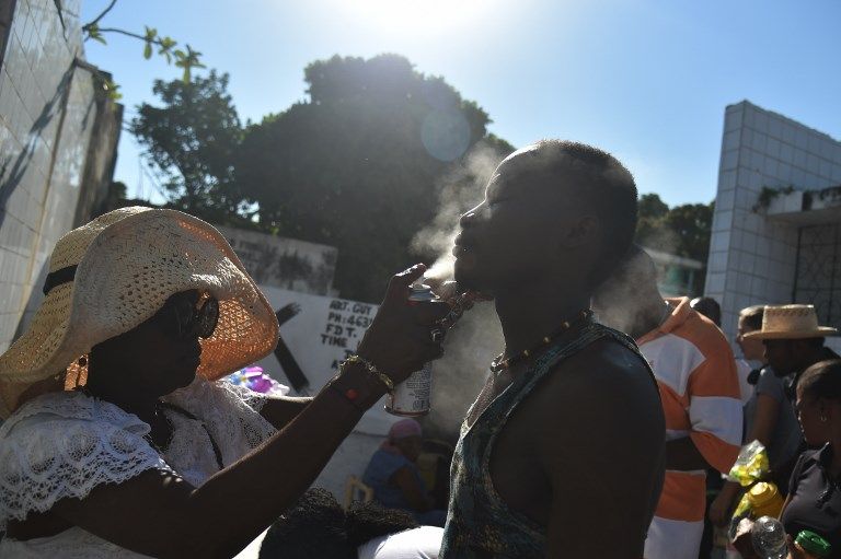 احتفال سكان هايتي بعيد الهالوين