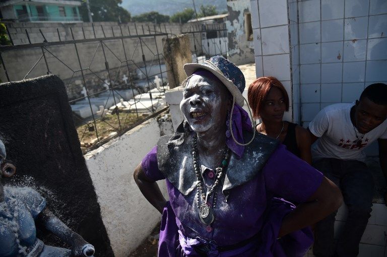 احتفال سكان هايتي بعيد الهالوين